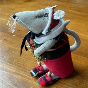 Joe Spencer Vintage Grandpa Christmas Mouse